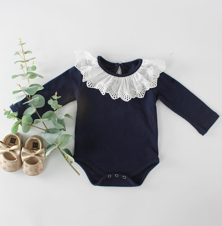 Baby cotton one-piece clothing Blue - D&A