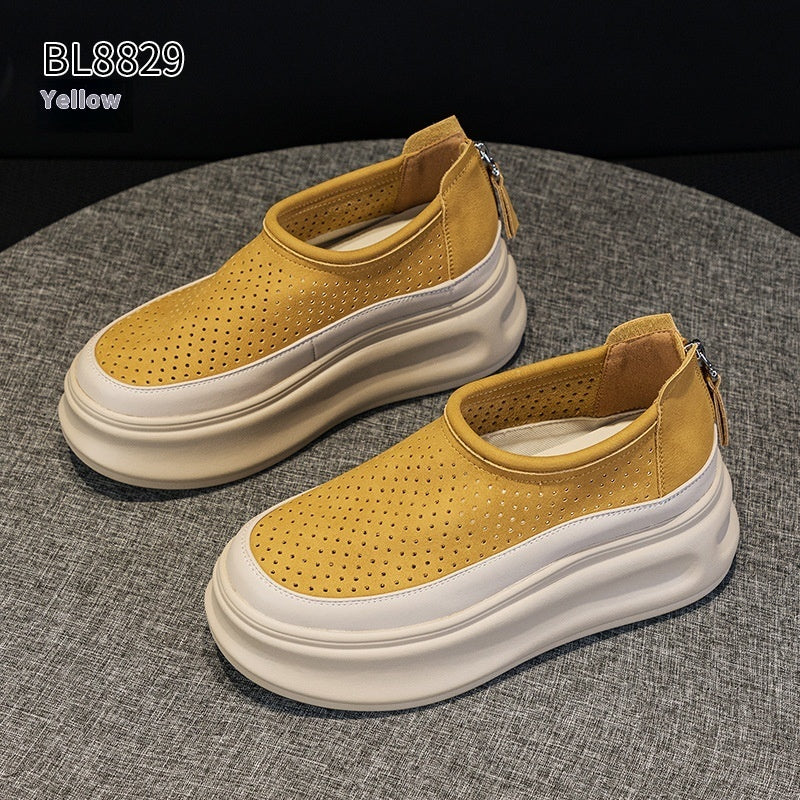 Women's Platform Sneakers Spring And Summer All-match Hollow Out - D&A