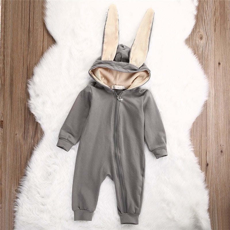 Rabbit Ears Baby Romper - D&A