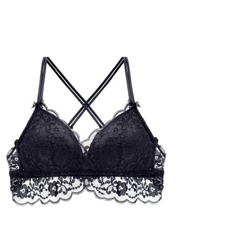 Thin back bra Black - D&A