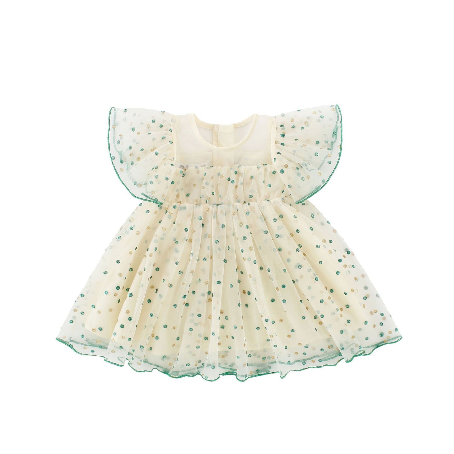 Clothing Party Romper Children girls kids dresses Overall White - D&A
