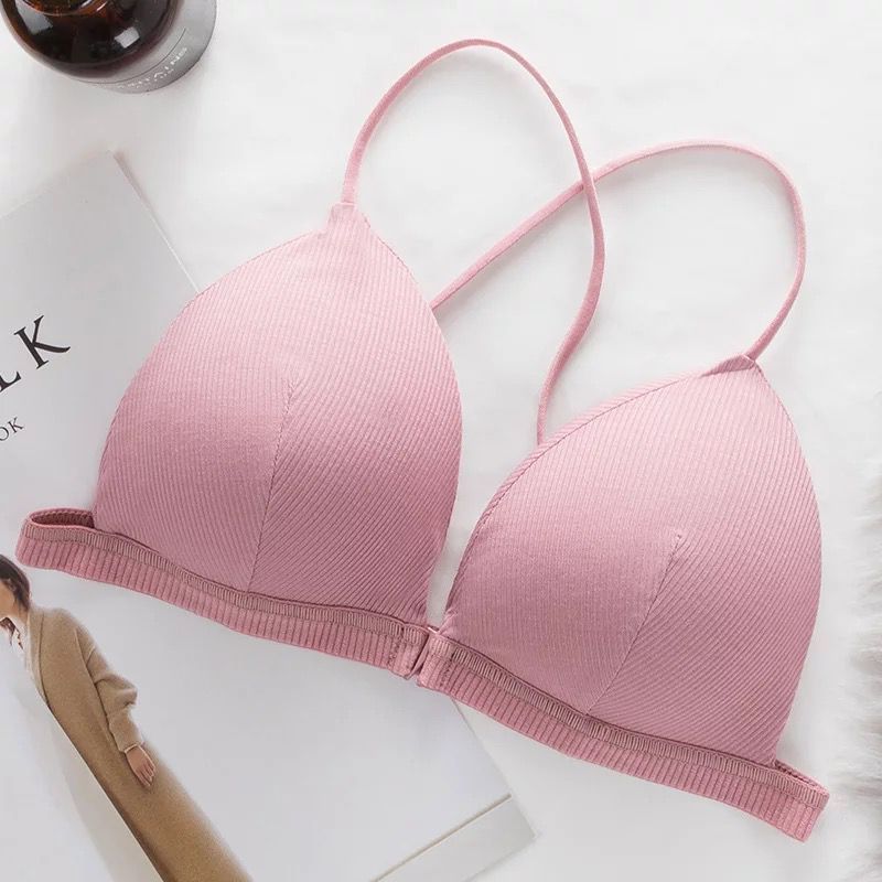 Vacation swimming bra Pink purple One size - D&A