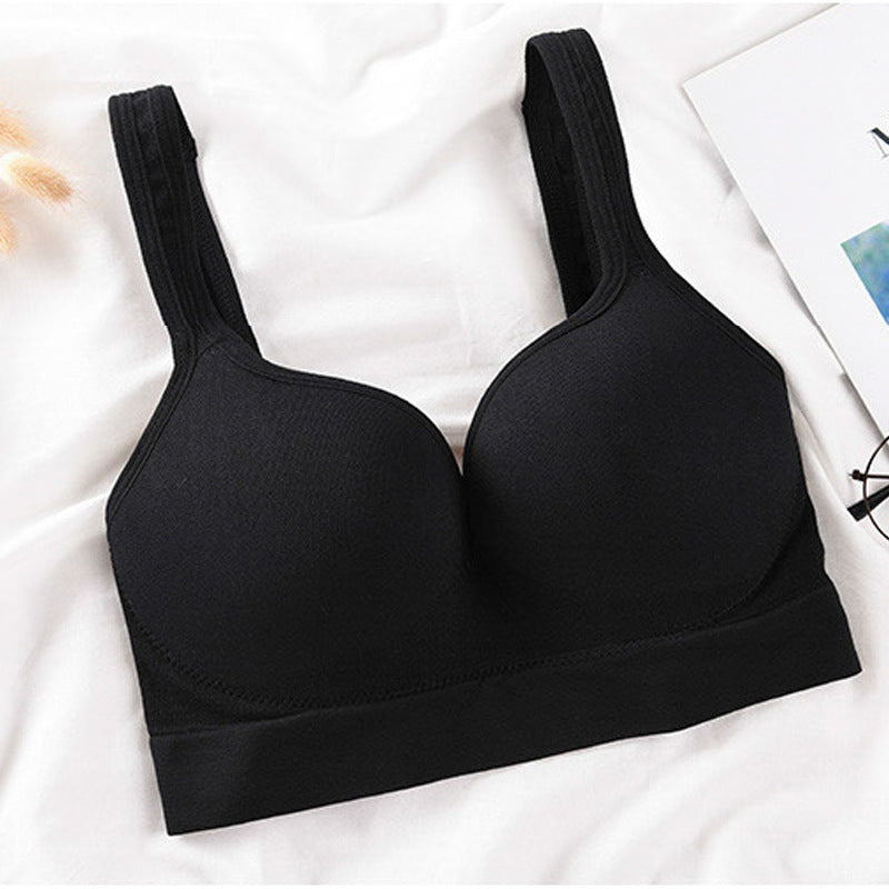 Steel ring bra black - D&A