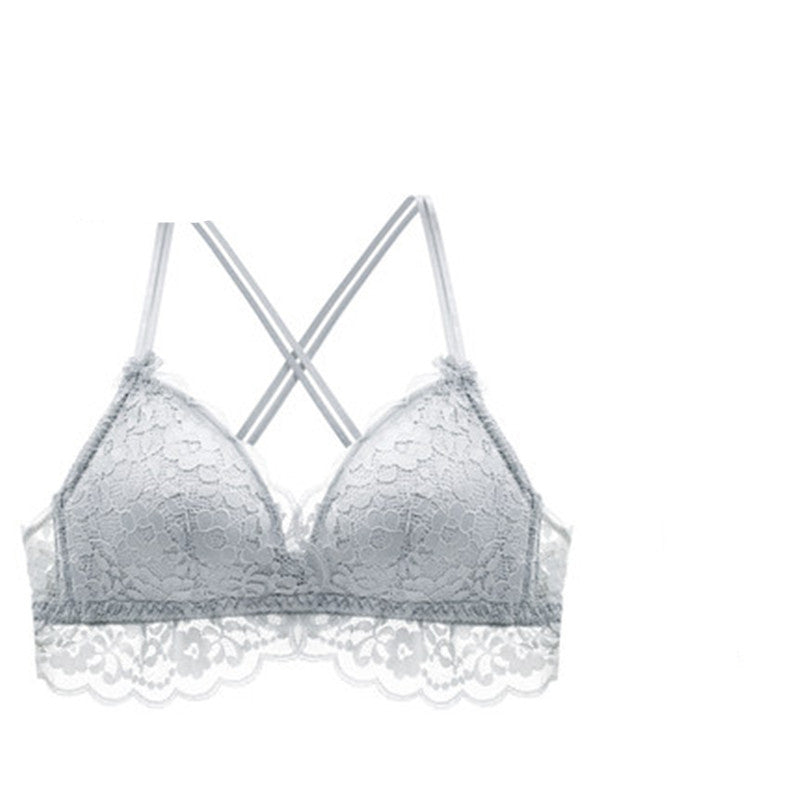 Thin back bra Grey - D&A