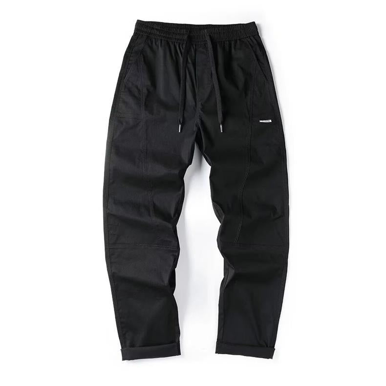 All-matching Pants-mouth Trousers Casual Wide-leg Pants Black - D&A