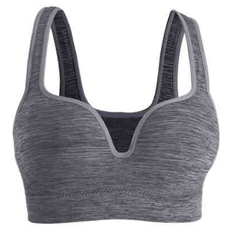 Ladies sports bra Grey - D&A