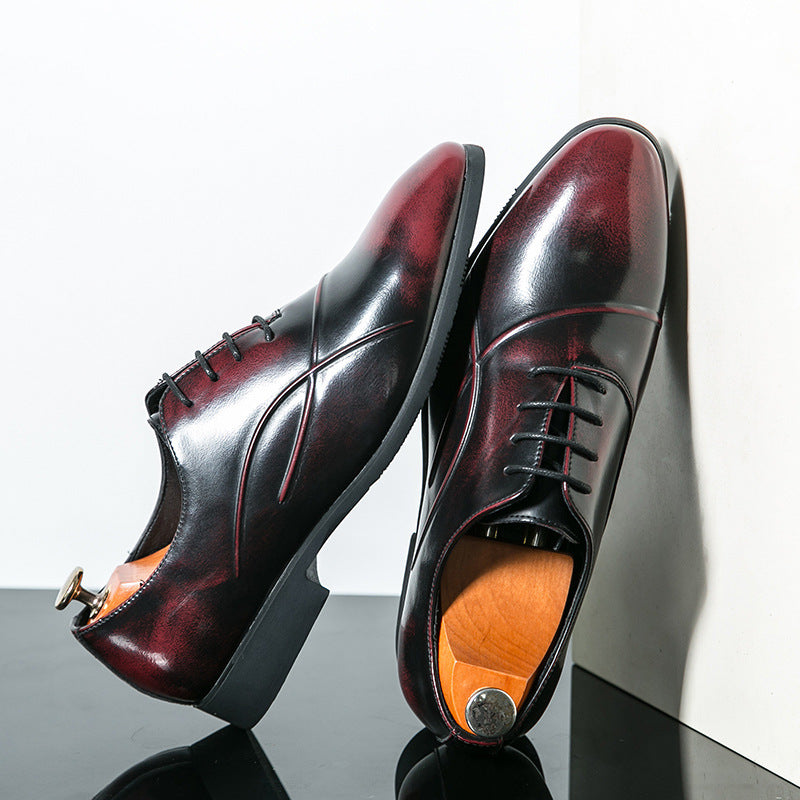 Outdoor Travel Fashion Personalized Men's Leather Shoes - D&A