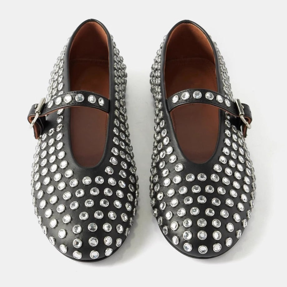 Round Toe Flat Bottom Comfortable Fashion Women's Shoes - D&A