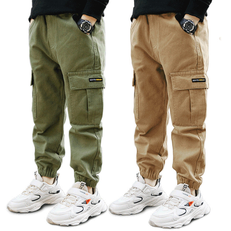 Children's Trousers Summer Style Large Children's Overalls - D&A