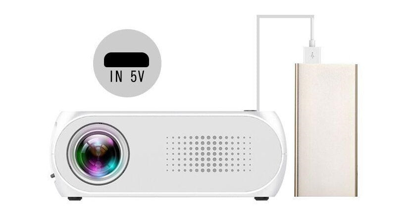 Projector supports HD 1080P mini home pico projector - D&A
