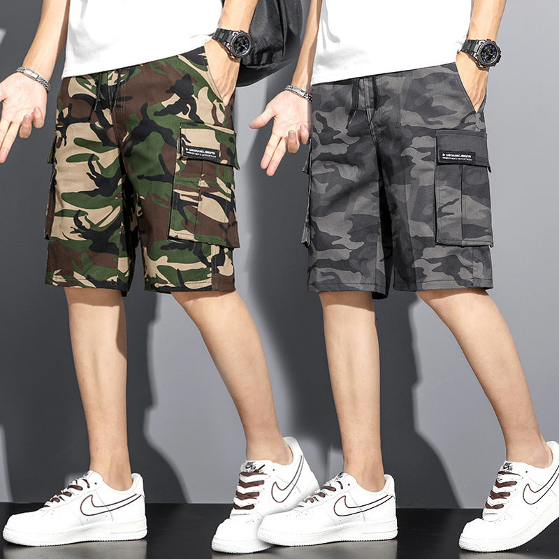 Summer Camouflage 5-point Workwear Shorts Men - D&A