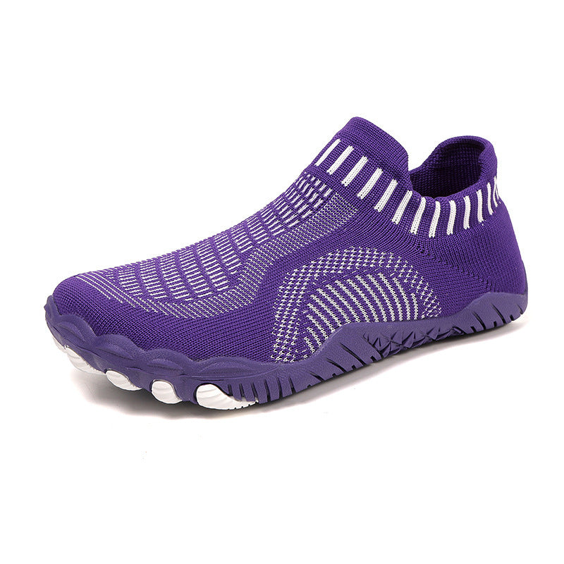 Summer Non-slip Quick-drying Wading Shoes Upstream Shoes Purple - D&A