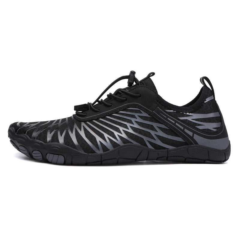 Outdoor Sports Upstream Shoes Beach 8305 Black Sole with nails - D&A