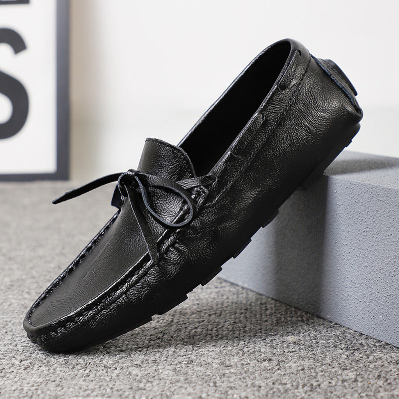 Summer Men's Tods Casual Shoes Lazy 0067 Black - D&A