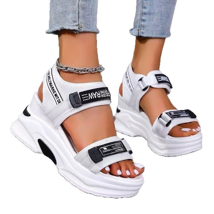 Summer Wedge Sandals Women's Platform Sports Beach Shoes - D&A