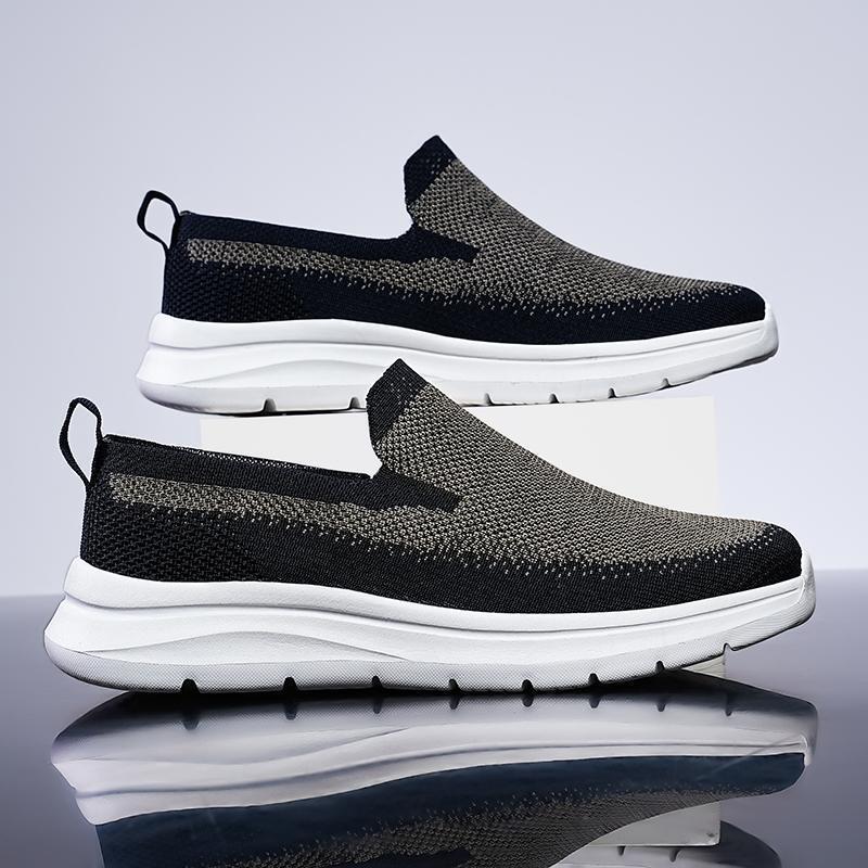 Plus Size Men's Shoes Mesh Breathable Soft Bottom Leisure - D&A