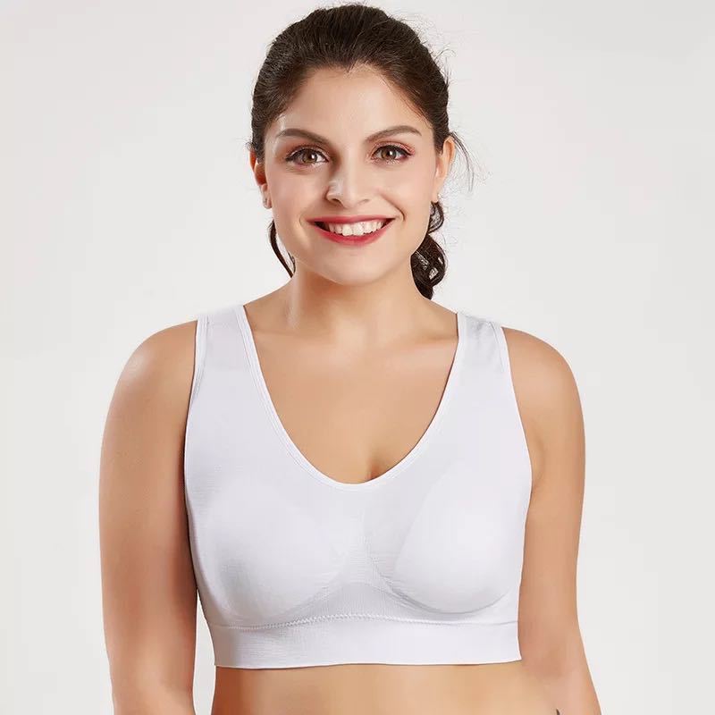 Oversized vest bra White - D&A