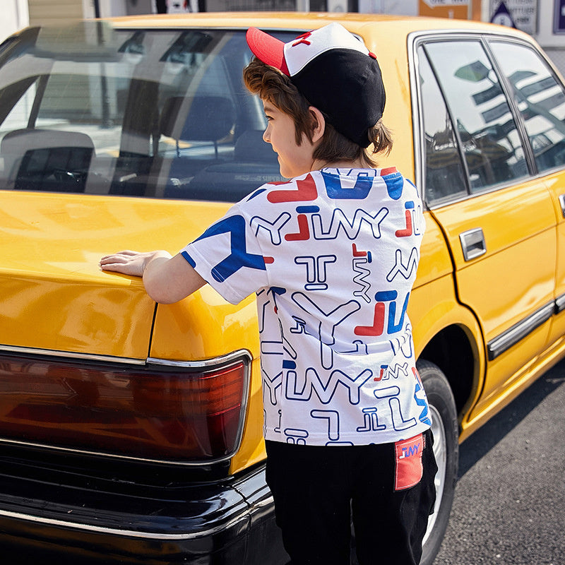 Children's printed T-shirt - D&A