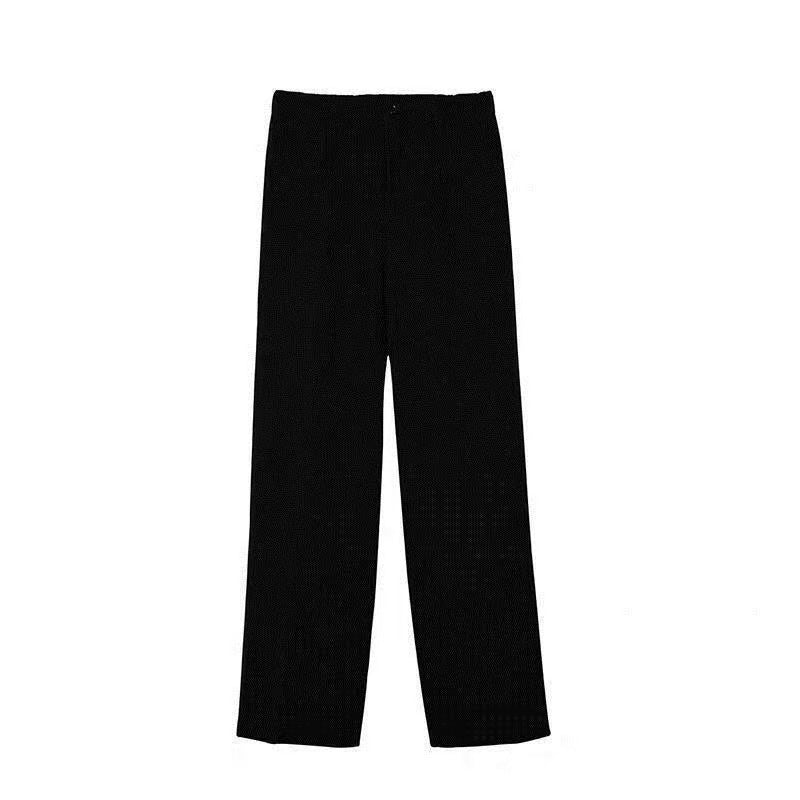 Trendy Ins Draping Design Wide-leg Pants - D&A