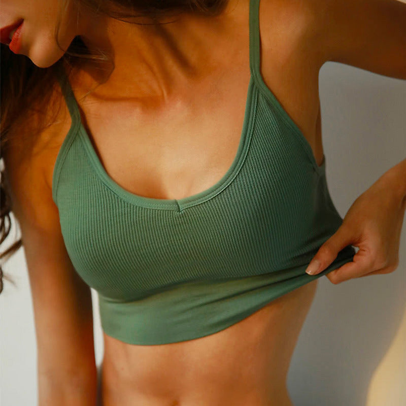 women sports bra Green - D&A