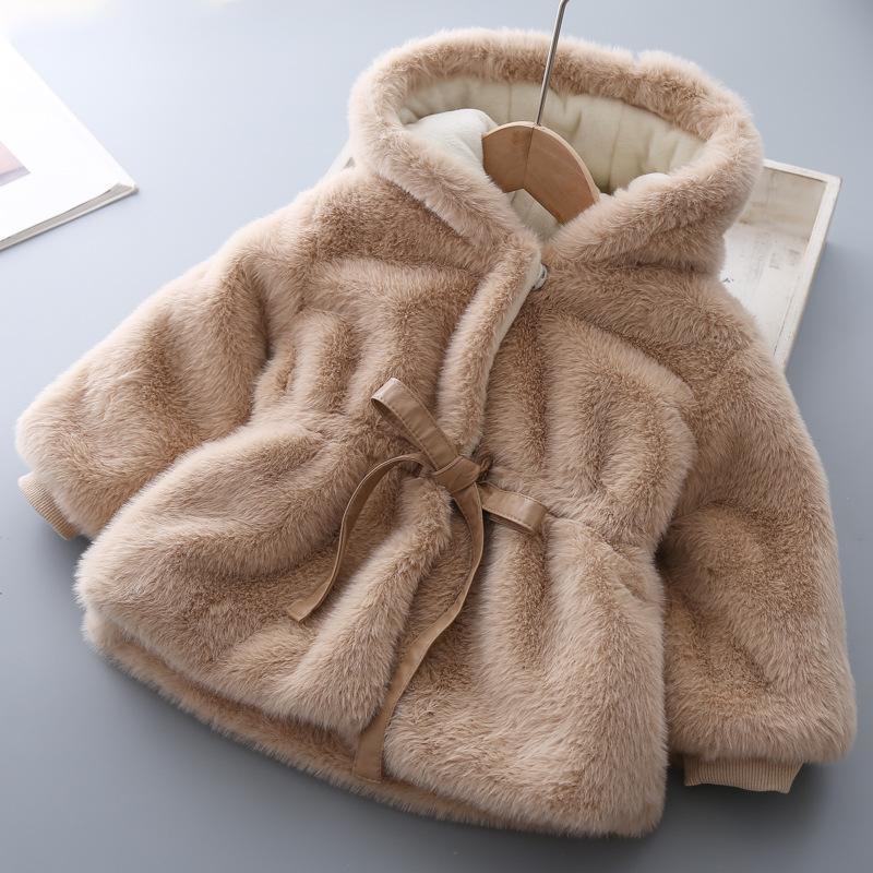 Baby Winter Clothes Kids Plus Velvet Padded Wool Sweater - D&A