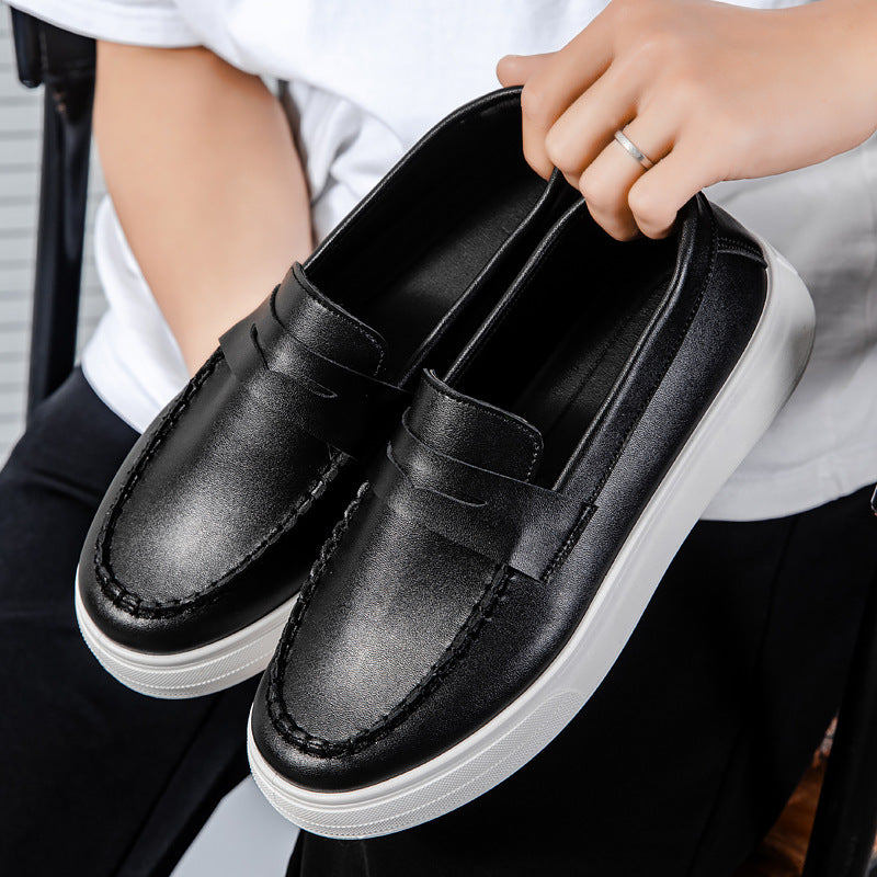 Men's Shoes British Style Summer Breathable Gommino - D&A