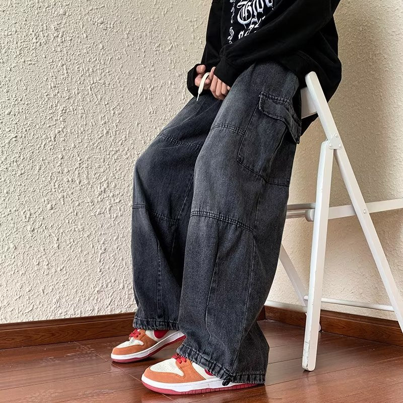 Straight Jeans Men's Spring New Korean Style - D&A