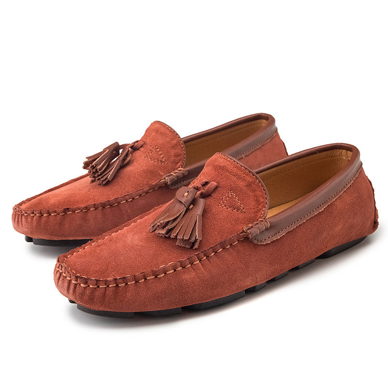 Pigskin All-match Men's Tods Casual Shoes Street Hipster High - D&A