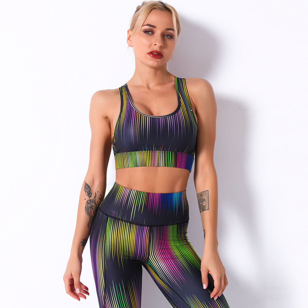 Quick-drying Bra Shockproof Yoga Running Fitness Bra Back 6257bra - D&A