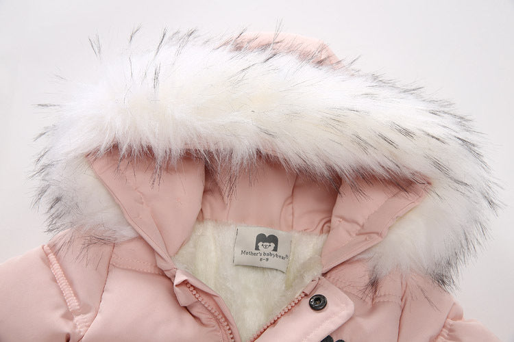 Baby Kids Jumpsuit Jacket with Gloves - D&A