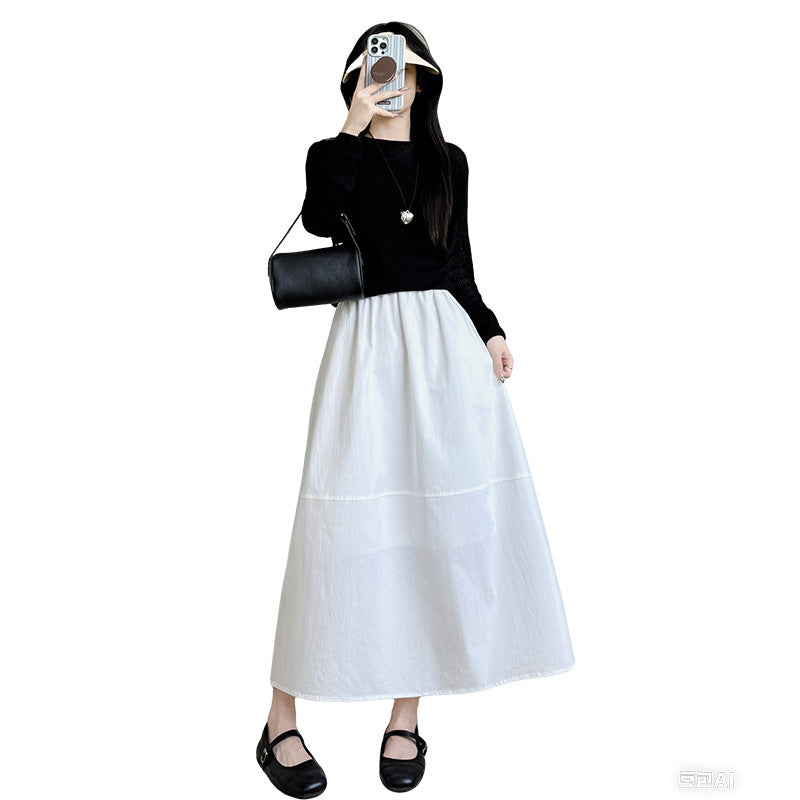 Summer High Quality Stitching Skirt Women - D&A