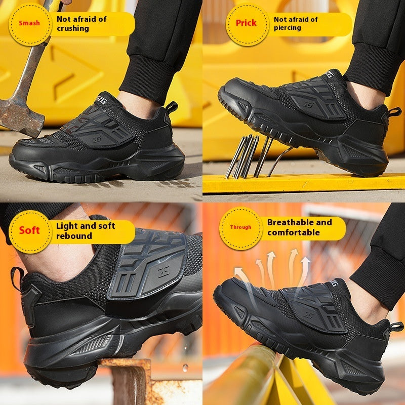 Safety Shoes Attack Shield And Anti-stab Labor Shoes - D&A