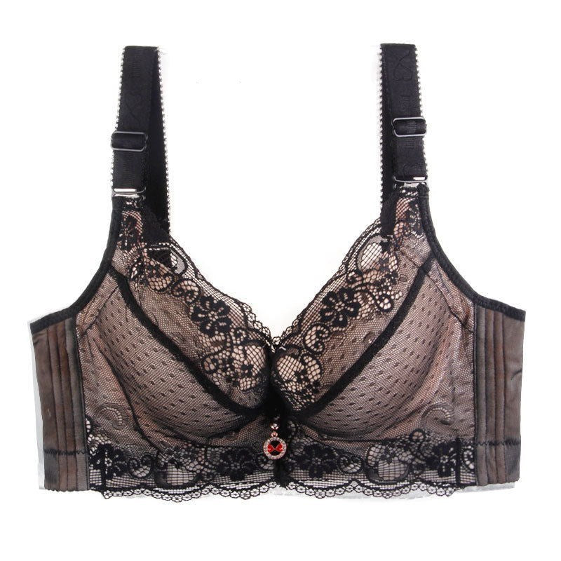 Thicken up sexy bra Transparent 90B - D&A