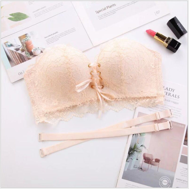 Lace gathered bra Complexion - D&A