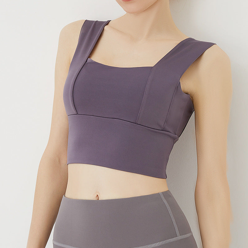 Shockproof sports bra Purple - D&A