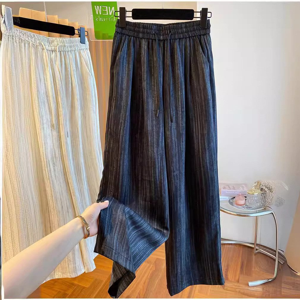 Summer Lazy Small Wide-leg Pants For Women - D&A