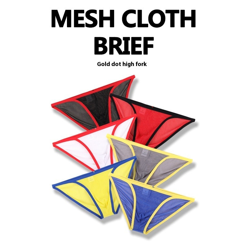 Men's Underwear High Fork Briefs Mesh - D&A