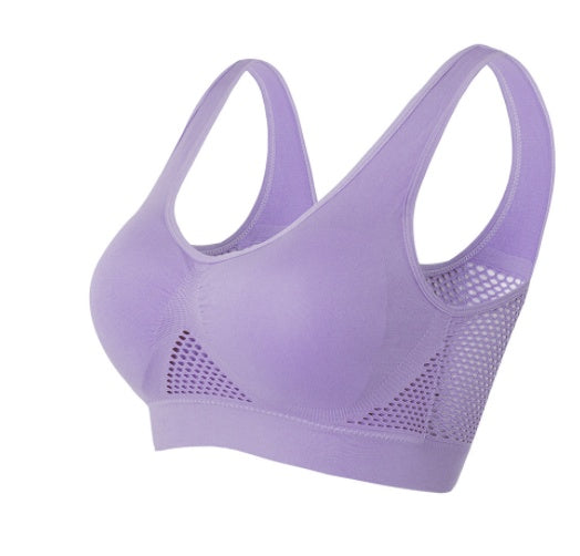 Women's Bra – Comfortable Everyday Lingerie Purple - D&A
