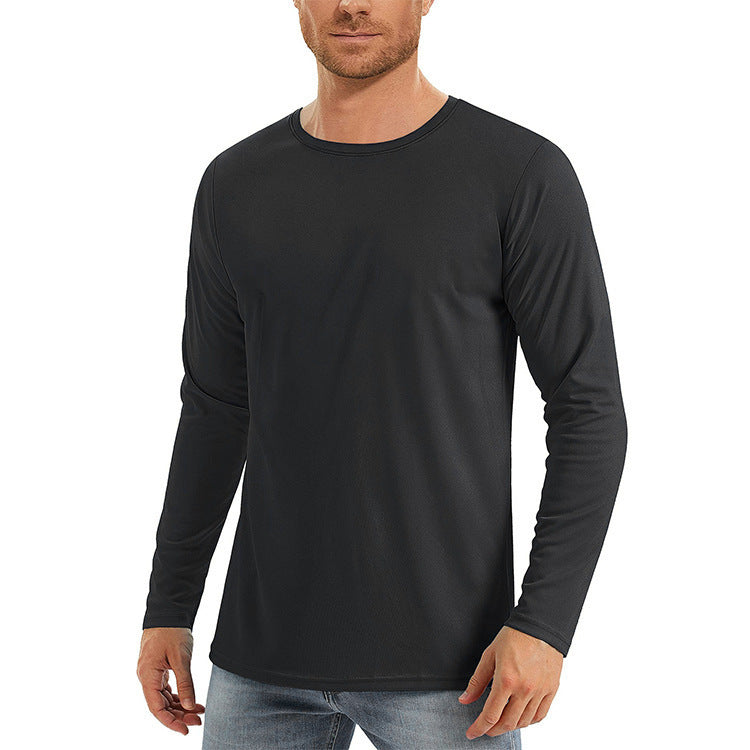 UV Protection Quick-dry Casual Breathable Sun Protection Clothing Black - D&A