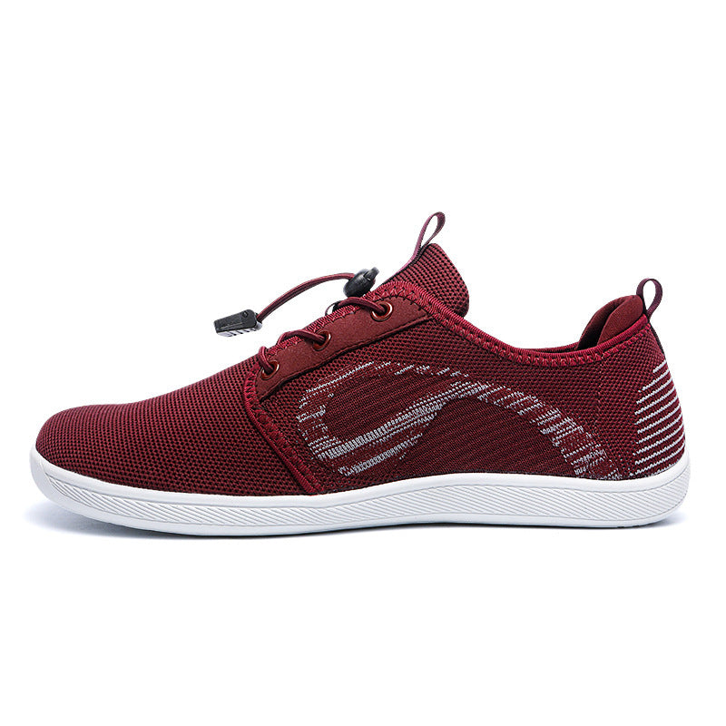 Men's Soft Bottom Plus Size Wide Toe Shoes - D&A