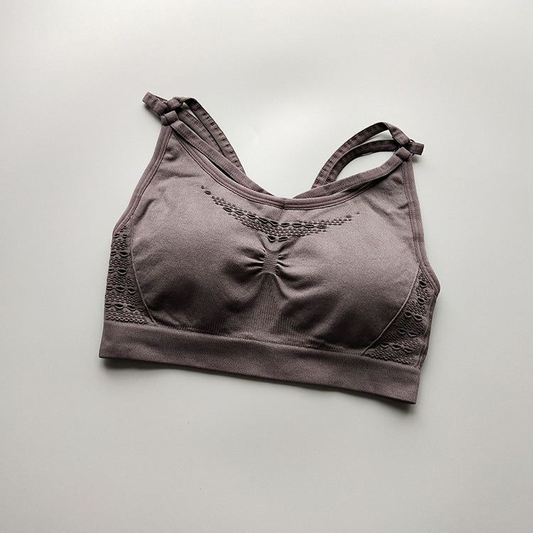 Shark bra sports underwear Coffee color - D&A
