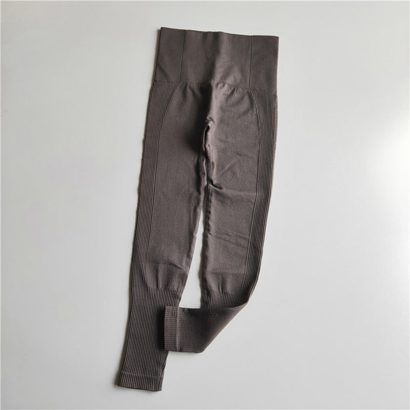 Bra pants yoga set Brown Pants - D&A