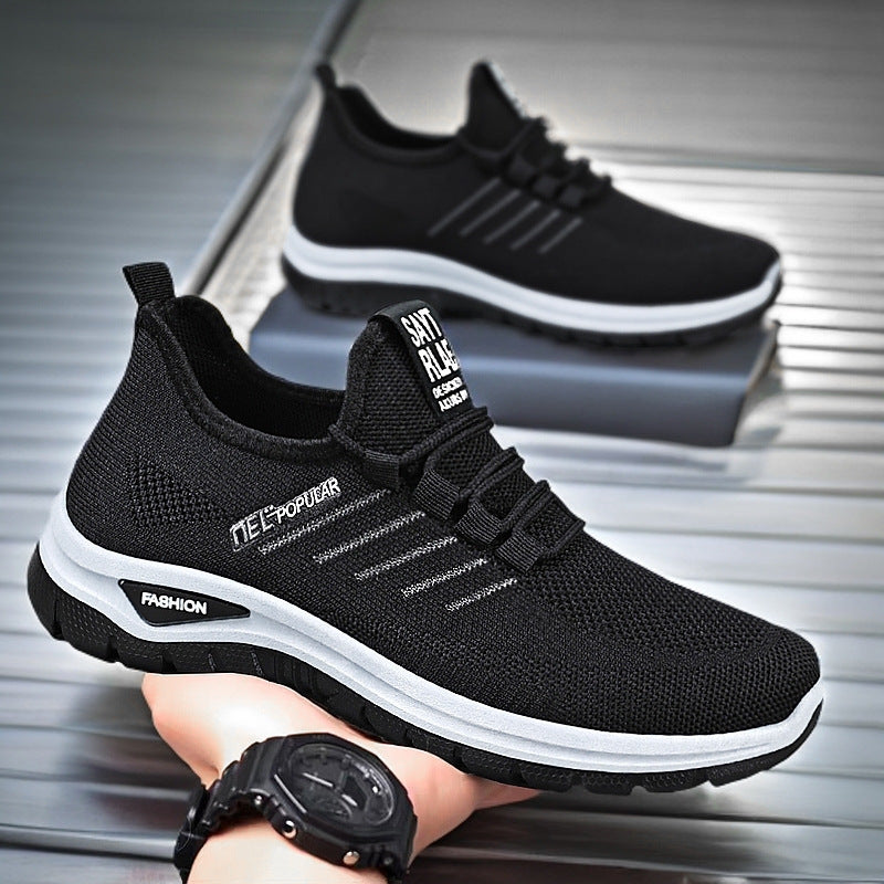 Sneaker Men's New Lightweight Comfortable Soft Bottom Walking - D&A