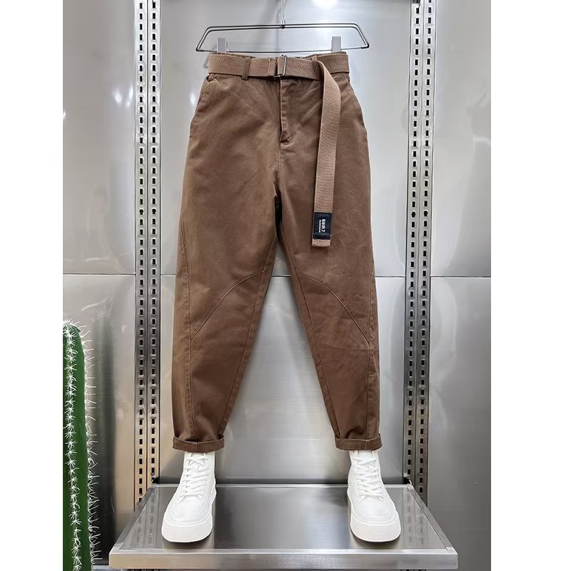 Trendy Skinny Cropped Harem Pants Men's - D&A