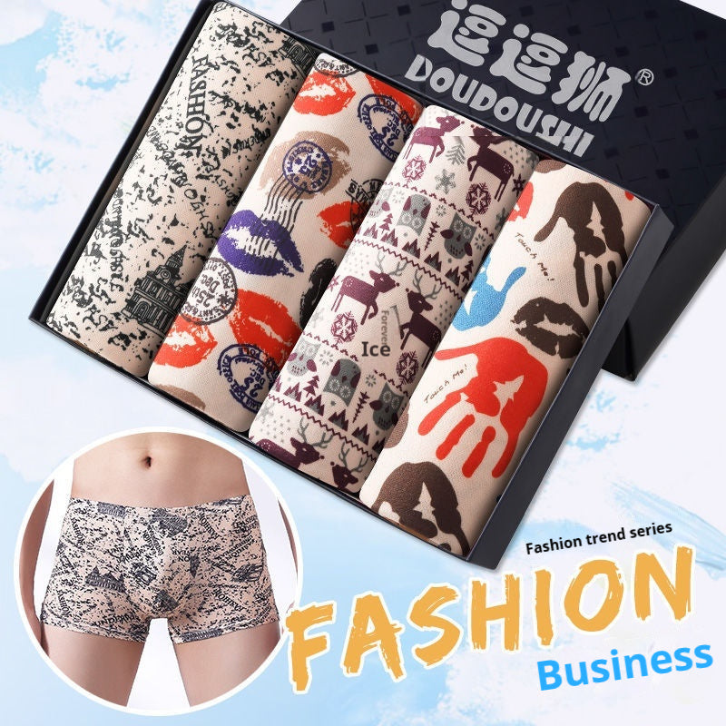 Men's Boxer Briefs Student Trendy Fashion New Business Model - D&A