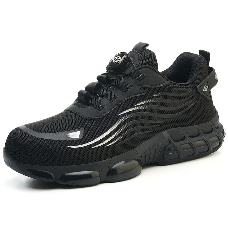 Men's Anti-smashing And Anti-penetration Steel Toe Cap Safety Shoes - D&A