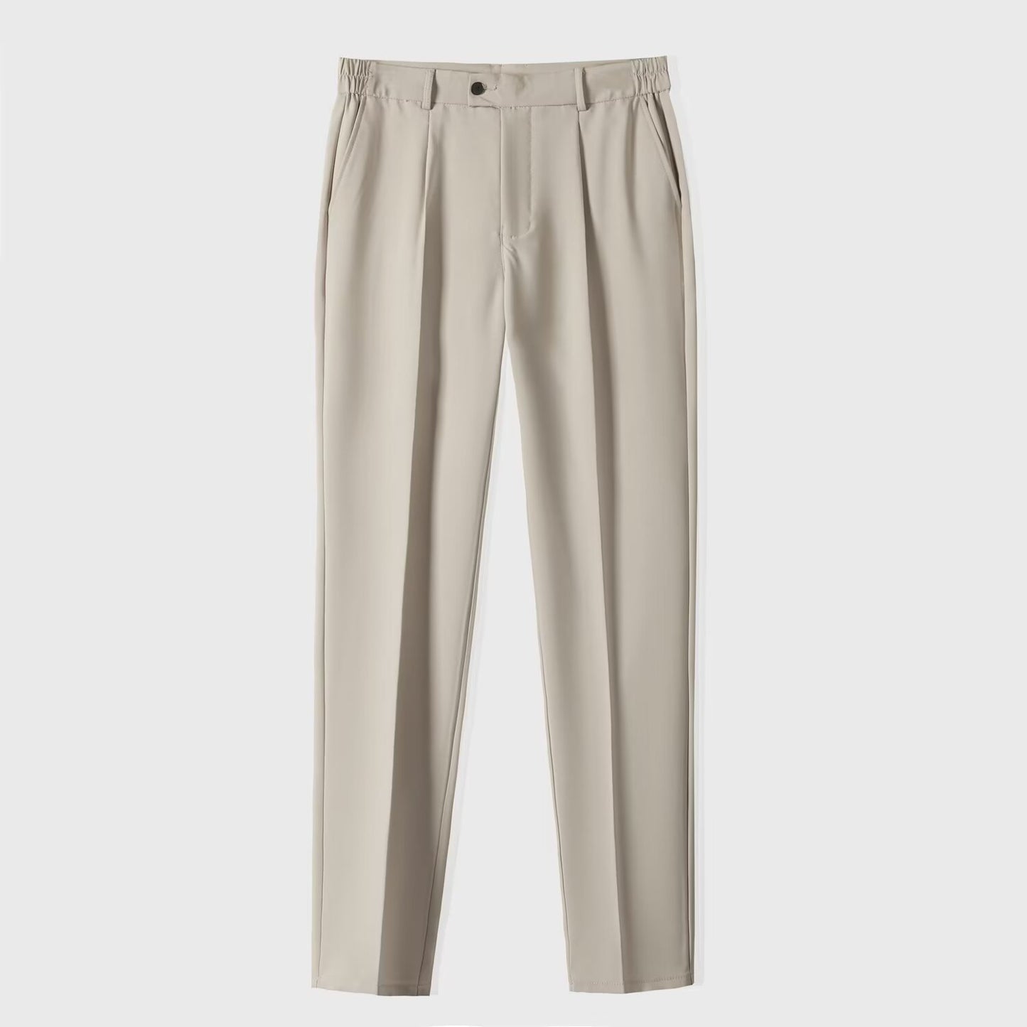 Business Anti-Wrinkle Non-ironing Suit Pants Men's Drape Khaki - D&A