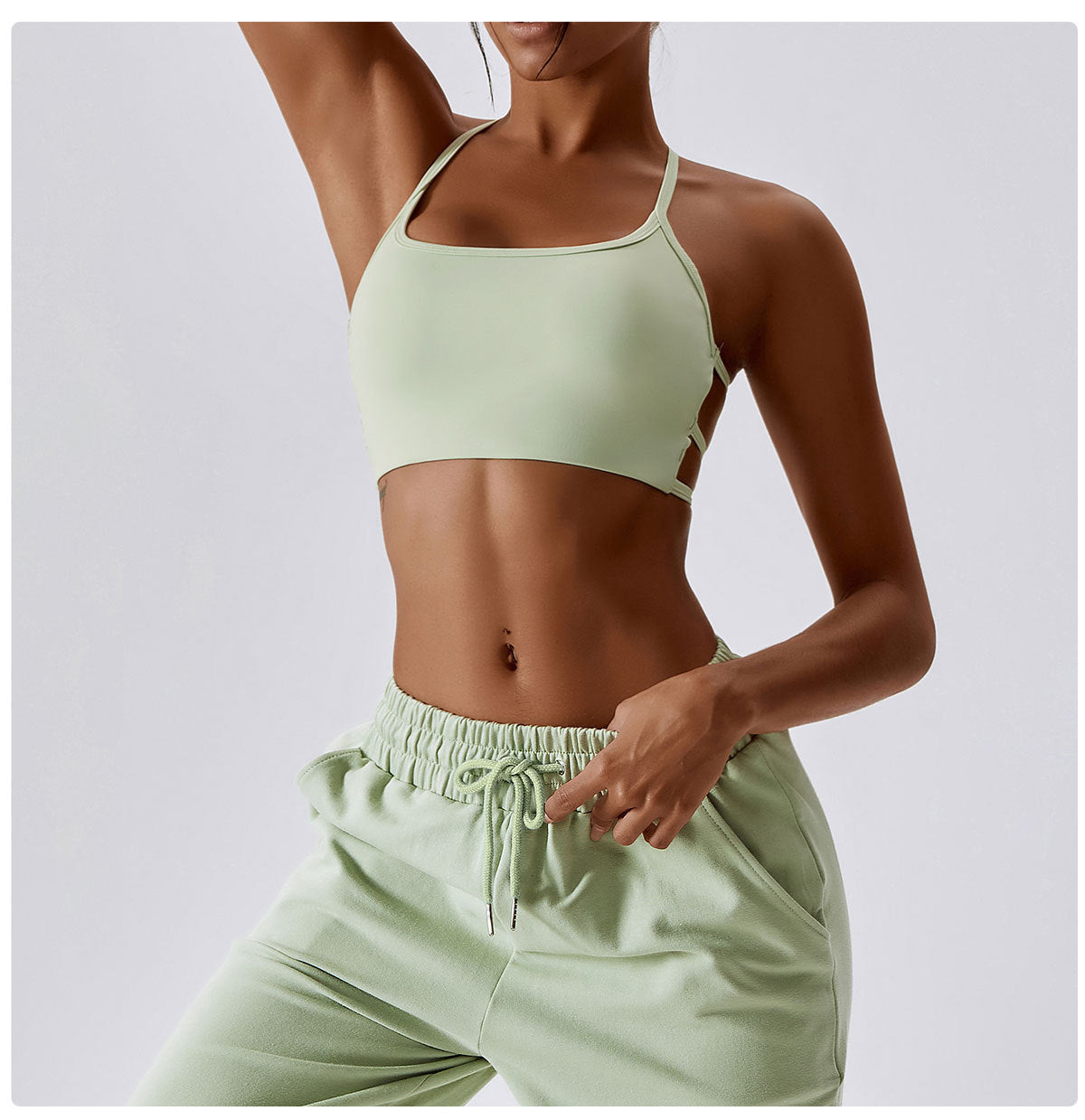 Quick Drying Breathable Yoga Bra Running Sports Bra - D&A