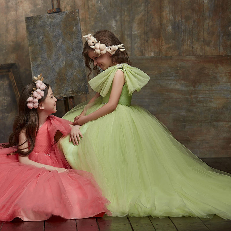Walking Show Piano Performance Clothing Green - D&A