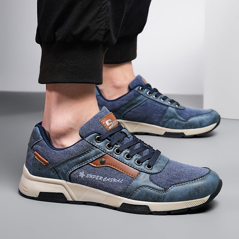 Men's Casual Retro Plus Size Outdoor Shoes - D&A